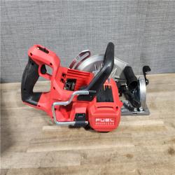 HOUSTON LOCATION - AS-IS (APPEARS LIKE NEW) MILWAUKEE 7-1/4 REAR HANDLE CIRCULAR SAW (TOOL ONLY)