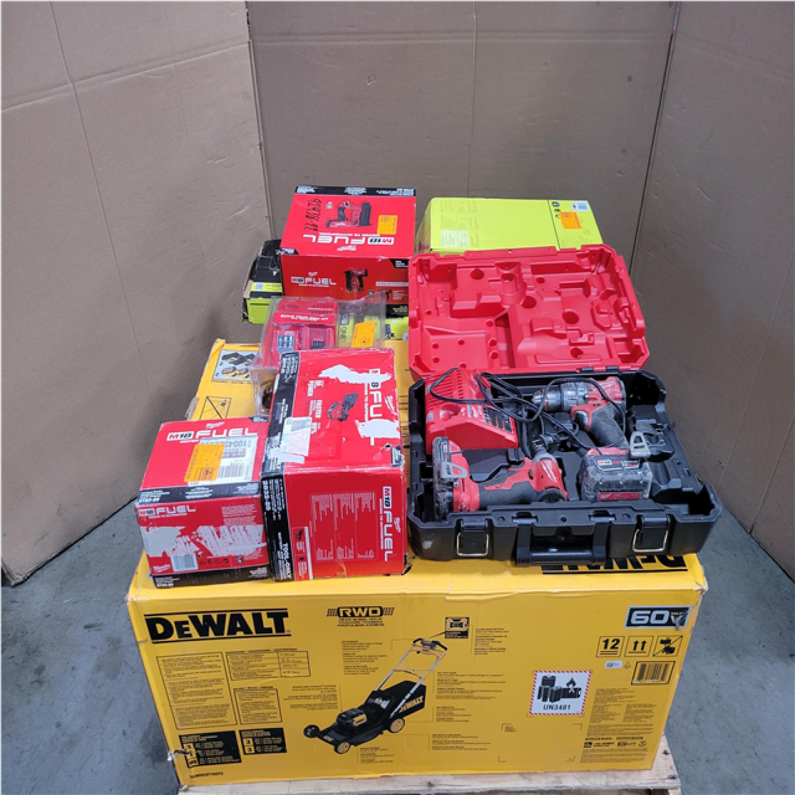 CALIFORNIA AS-IS TOOL PALLET