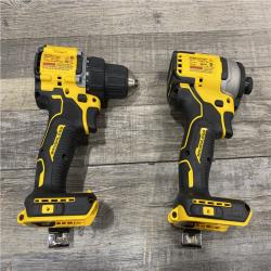 AS-IS DEWALT ATOMIC 20-Volt MAX Lithium-Ion Cordless Combo Kit