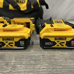 AS-IS DEWALT 20V MAX Lithium-Ion Cordless Brushless Screwgun and Impact Combo Kit