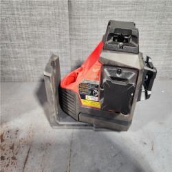 HOUSTON LOCATION - AS-IS M12 12-Volt Lithium-Ion Cordless Green 250 Ft. 3-Plane Laser Level Kit with One 4.0 Ah Battery, Charger and Case