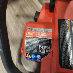 AS-IS-  - Milwaukee Tool M18 FUEL 14  Top Handle 18-Volt Lithium-Ion Brushless Electric Cordless Chainsaw (Tool-Only)