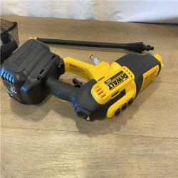 AS-IS DEWALT 20V MAX 550 PSI 1.0 GPM Cold Water Cordless Power Cleaner with 4-Nozzles (Tool Only)