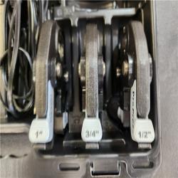 Phoenix NEW RIDGID RP 251 Stainless Steel Press Tool Kit Includes 3-ProPress Jaws (1/2  3/4  1 in.)  2-12V Batteries  Charger Plus Case