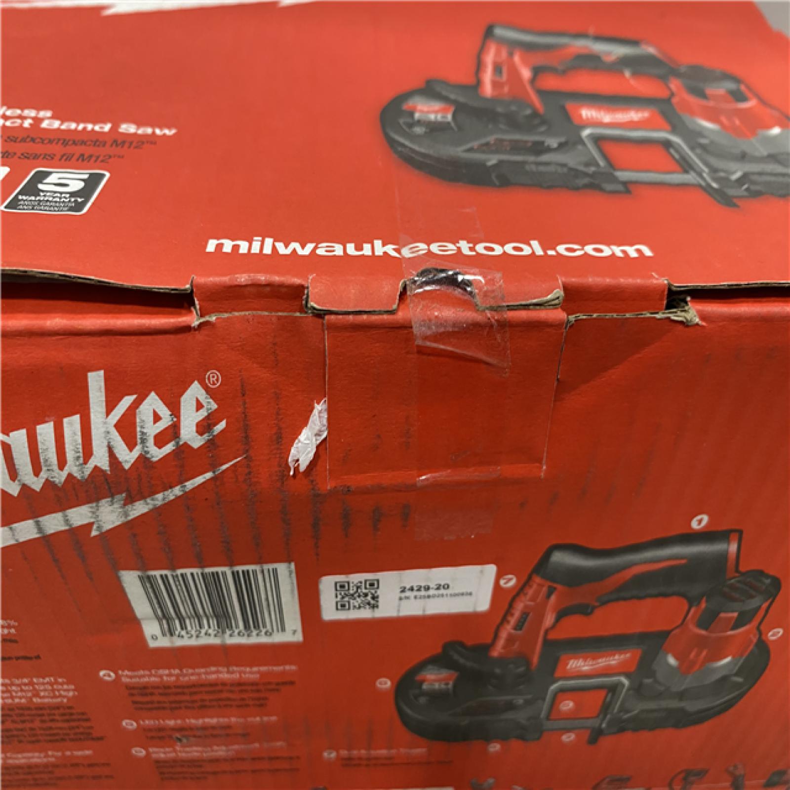 NEW - Milwaukee 12V Lithium-Ion Cordless Sub-Compact Band Saw (Tool-Only)
