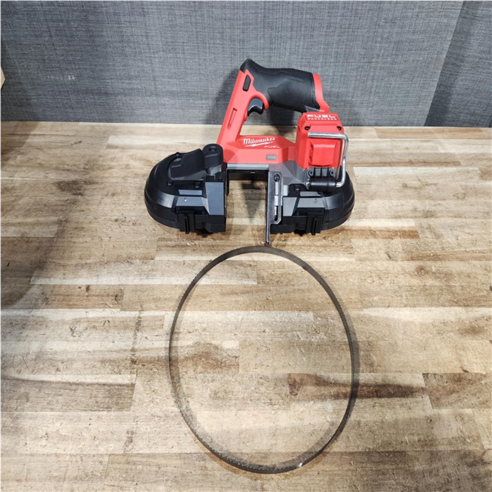 Houston Location AS-IS Milwaukee FUEL 12V Lithium-Ion Cordless Compact Band Saw (Tool-Only)