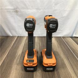 AS-IS RIDGID 18V SubCompact Brushless 2-Tool Combo Kit