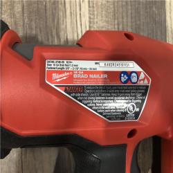 AS-IS Milwaukee  FUEL 18-Volt Lithium-Ion Brushless Cordless Gen II 18-Gauge Brad Nailer (Tool-Only)