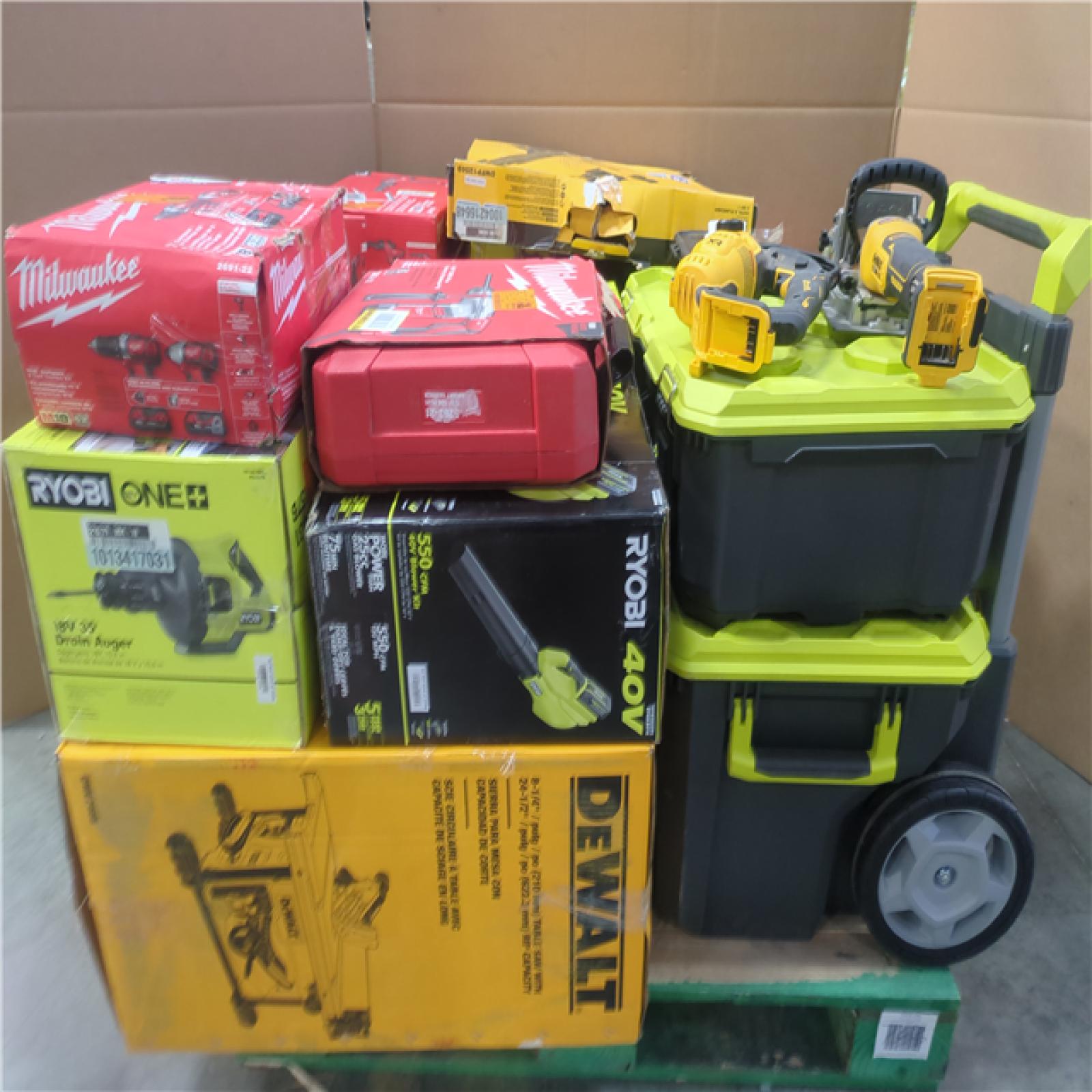 CALIFORNIA AS-IS TOOL PALLET