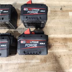 HOUSTON LOCATION - AS - IS MILWAUKEE BATTERY PACK QTY - 4