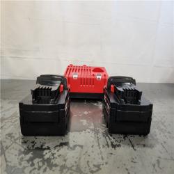 AS-IS- Milwaukee 18-Volt Lithium-Ion XC Starter Kit with Two 5.0Ah Batteries and Charger