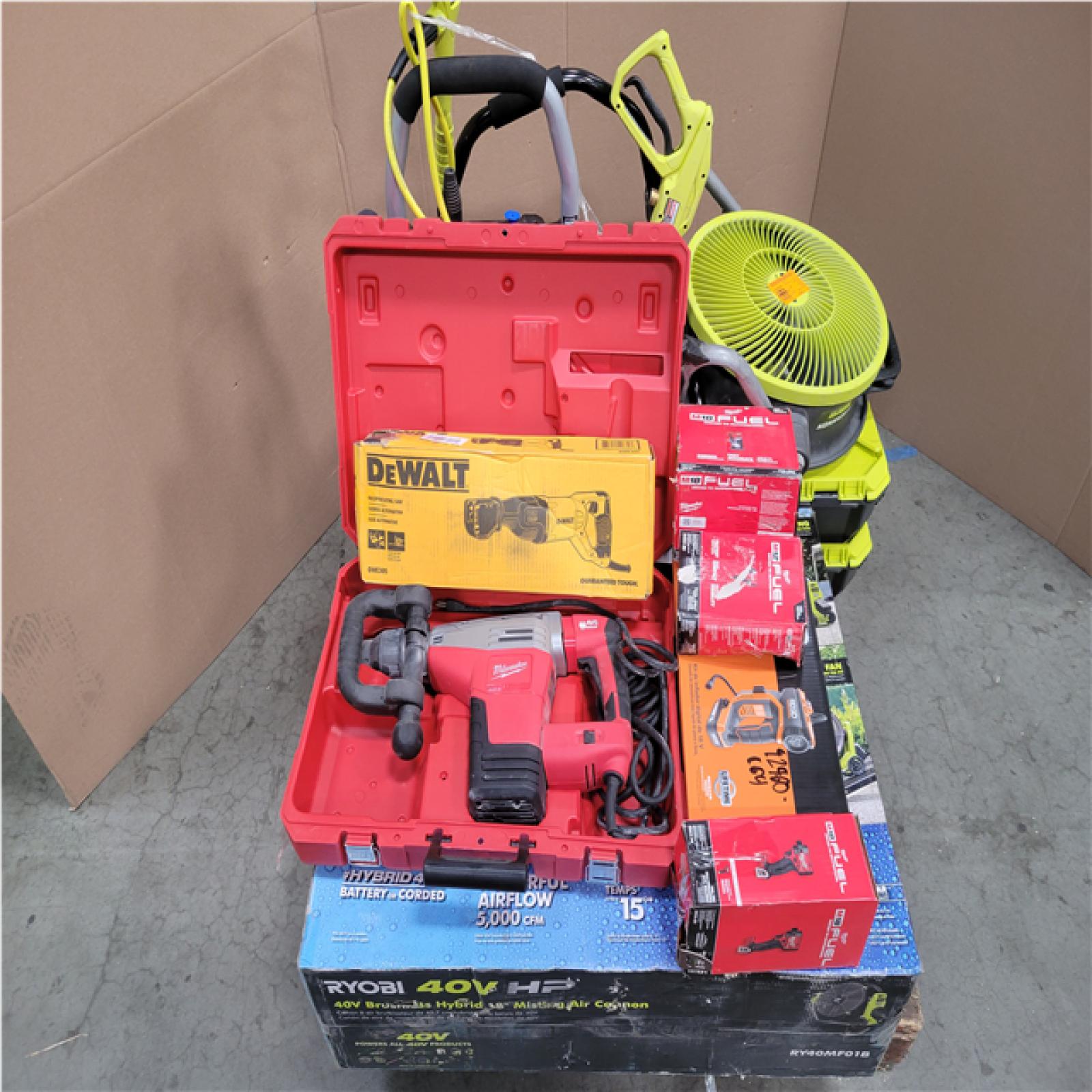 CALIFORNIA AS-IS TOOL PALLET