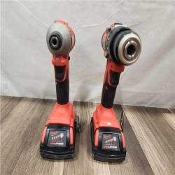 AS-IS- Milwaukee M18 Compact Brushless 2-Tool Combo Kit