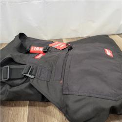 AS-IS MILWAUKEE Men's 2X-Large Tall Black FREEFLEX Insulated Bib Overalls