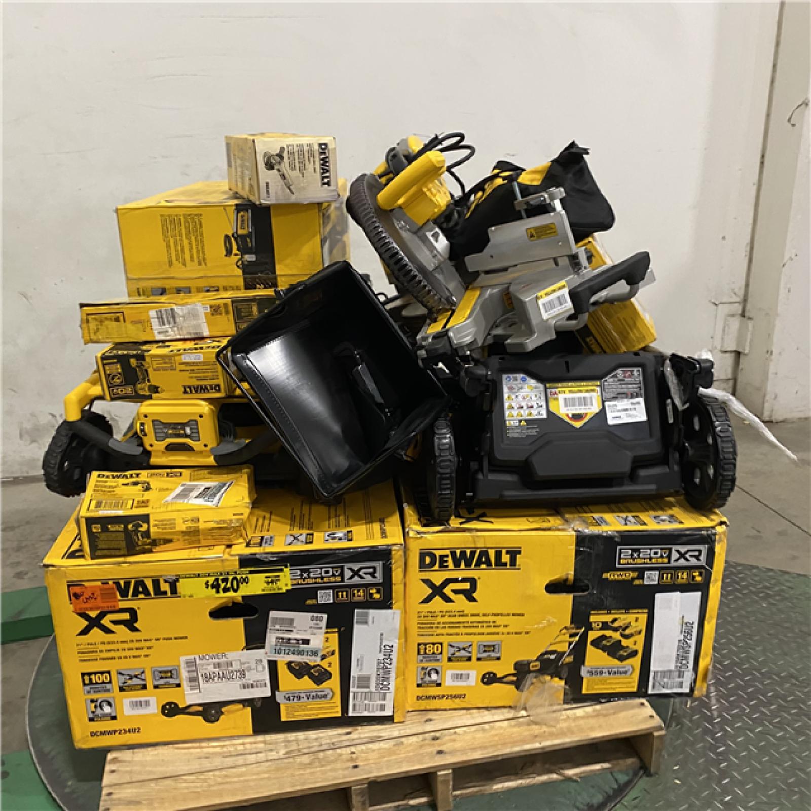 Dallas Location - As-Is DEWALT Tool Pallet