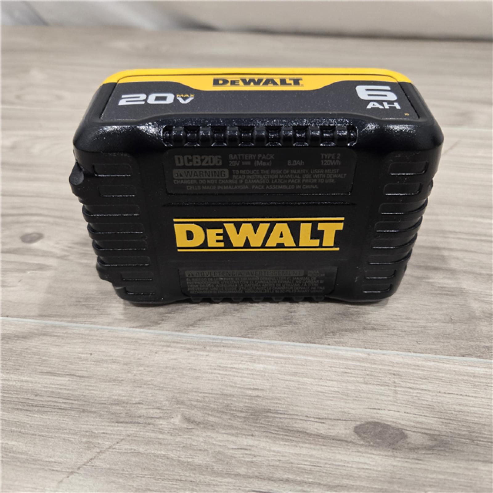 LIKE NEW! - DEWALT 20-Volt MAX XR Lithium-Ion Premium Battery Pack 6.0Ah