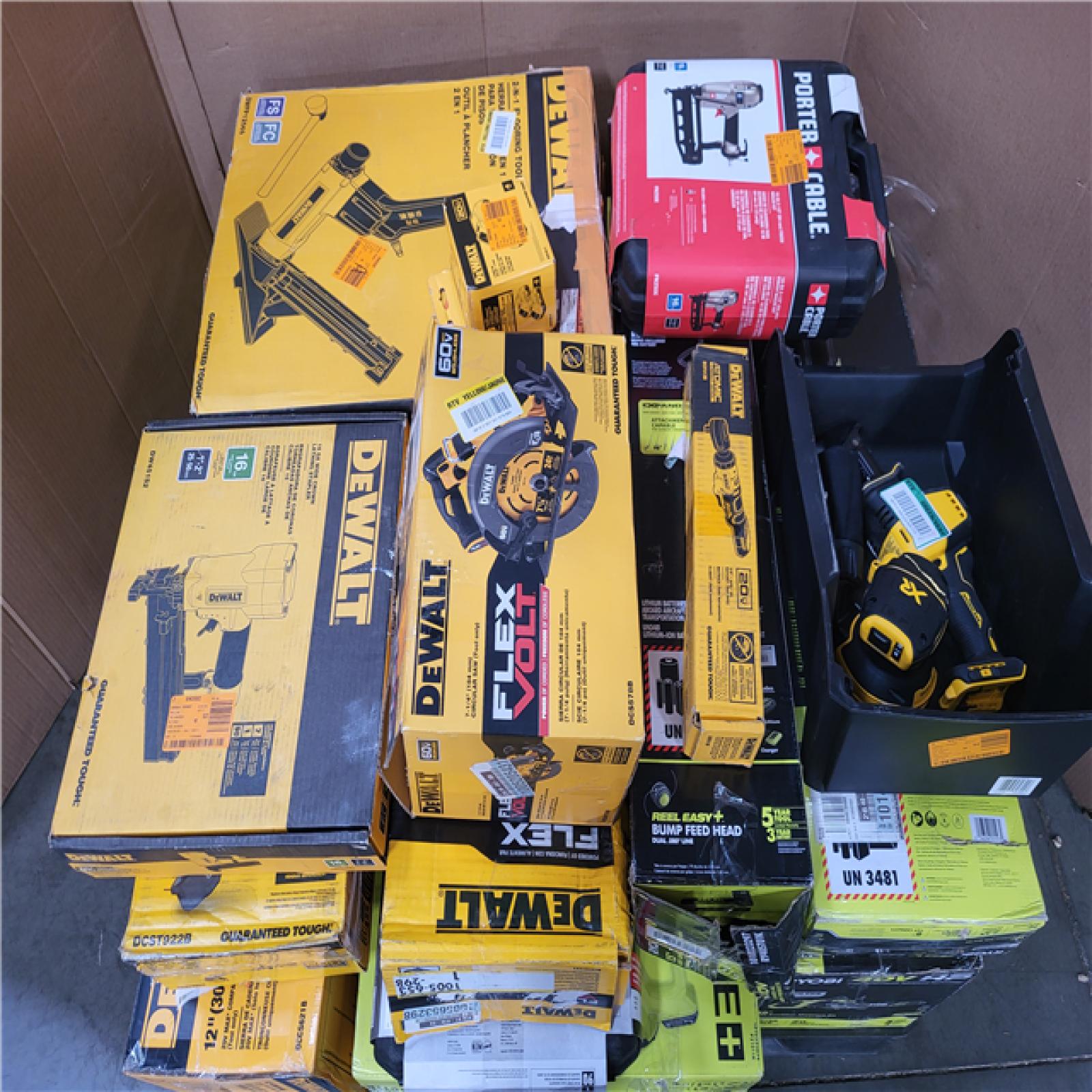 CALIFORNIA AS-IS TOOL PALLET