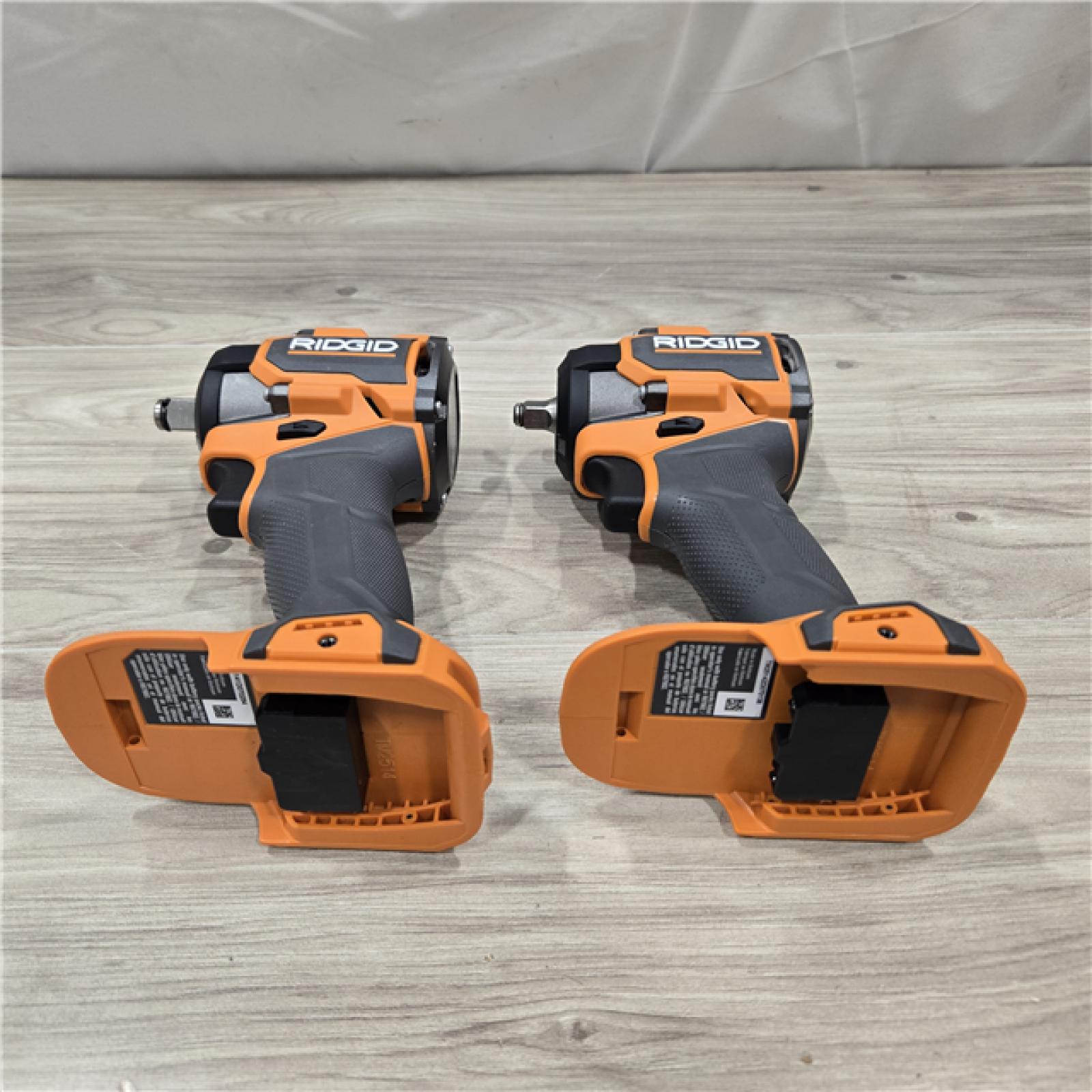 AS-IS 18V Subcompact Brushless Cordless 2-Tool Combo Impact Wrench Kit