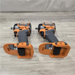 AS-IS 18V Subcompact Brushless Cordless 2-Tool Combo Impact Wrench Kit