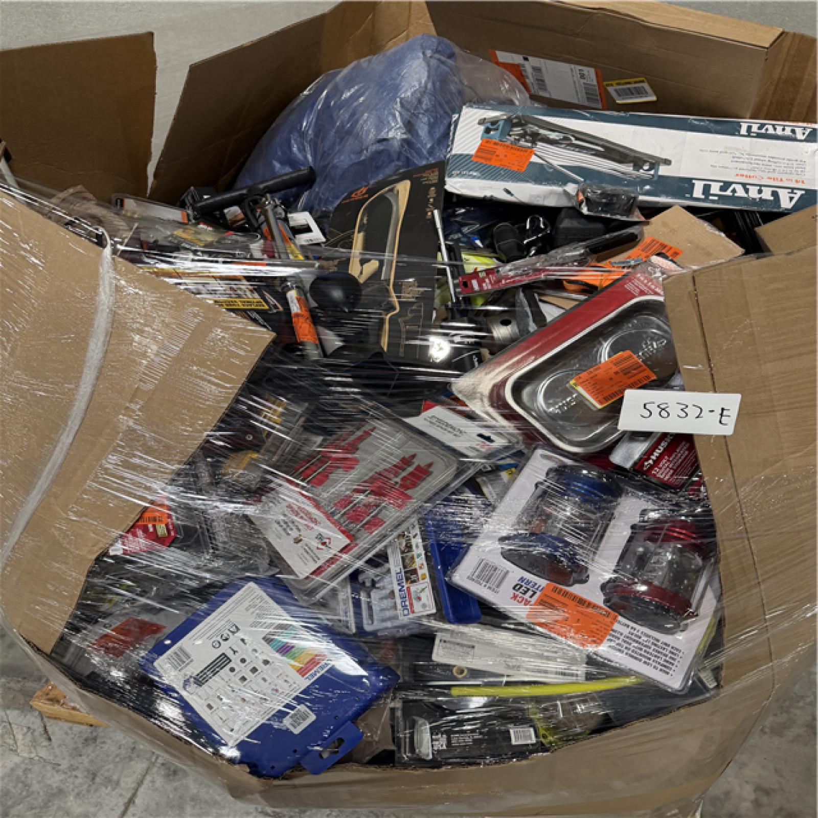 Atlanta Location As-Is Tools Partial Truckload (4 pallets) 5832-E