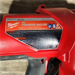 HOUSTON LOCATION - AS-IS M18 FUEL 3-1/2 in. 18-Volt 30-Degree Lithium-Ion Brushless Cordless Framing Nailer (Tool-Only)