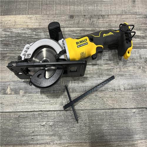 AS-IS DEWALT ATOMIC 20V MAX Cordless Brushless 4-1/2 in. Circular Saw (Tool Only)