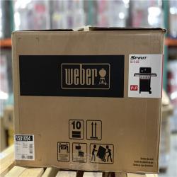 DALLAS LOCATION - Weber Spirit SC-E-425 4-Burner Propane Gas Grill in Black with Crafted Griddle Insert
