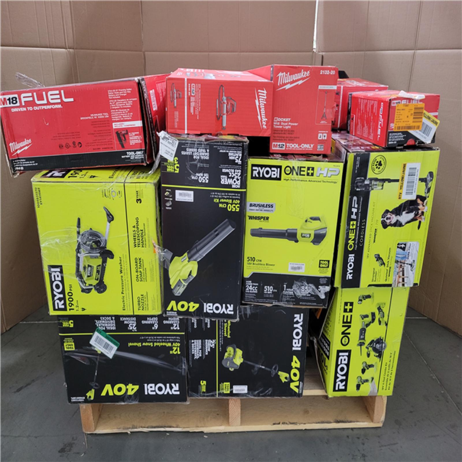 CALIFORNIA AS-IS TOOL PALLET