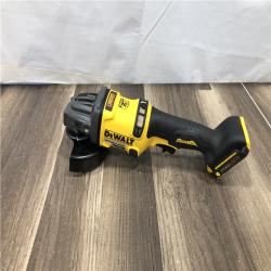 AS-IS DEWALT FLEXVOLT 60V MAX Cordless Brushless 4.5 in. to 6 in. Small Angle Grinder with Kickback Brake (Tool Only)