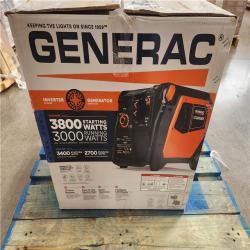 Phoenix NEW Generac 3800/3000-Watt Dual Fuel Inveter Generator  Fully Enclosed Case and Easy-To-Use Electric Start with Battery Included