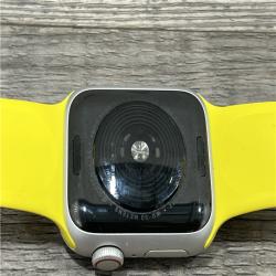 AS-IS Apple Watch SE GPS + Cellular 40mm Silver Case Yellow Sport Band