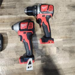 HOUSTON LOCATION - AS-IS Milwaukee M18 Brushed Cordless (2-Tool) Drill/Driver and Impact Driver Kit