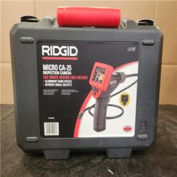 pHOENIX like new RIDGID CA-25 Micro Visual Inspection & Diagnostic Handheld Camera w/ 2.7 in. Color Display, 4 ft. Fixed Waterproof Camera Cable