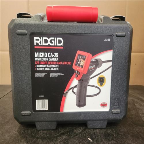 pHOENIX like new RIDGID CA-25 Micro Visual Inspection & Diagnostic Handheld Camera w/ 2.7 in. Color Display, 4 ft. Fixed Waterproof Camera Cable