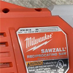 AS-IS Milwaukee 18V Lithium-Ion Cordless SAWZALL Reciprocating Saw (Tool-Only)