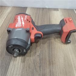 AS-IS  Milwaukee M18 FUEL 18V Lithium-Ion Brushless Cordless 1/2 in. Impact Wrench with Friction Ring (Tool-Only)
