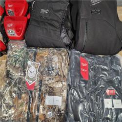HOUSTON LOCATION - AS-IS MILWAUKEE 4 HEATED CLOTHING COMBO KIT