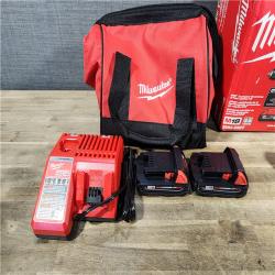 HOUSTON LOCATION - AS-IS M18 18V Lithium-Ion Brushless Cordless Compact Drill/Impact Combo Kit (2-Tool) W/(2) 2.0 Ah Batteries, Charger & Bag