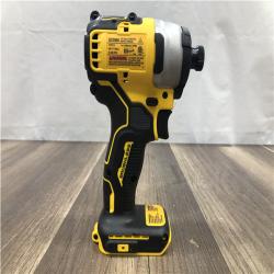 AS-IS DEWALT ATOMIC 20V MAX Cordless Brushless Compact 1/4 in. Impact Driver (Tool Only)