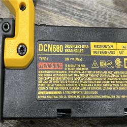 AS-IS DEWALT 20V MAX XR 18 Gauge Brad Nailer Kit