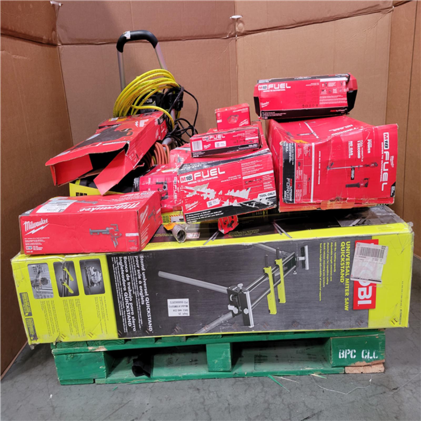 CALIFORNIA AS-IS TOOL PALLET