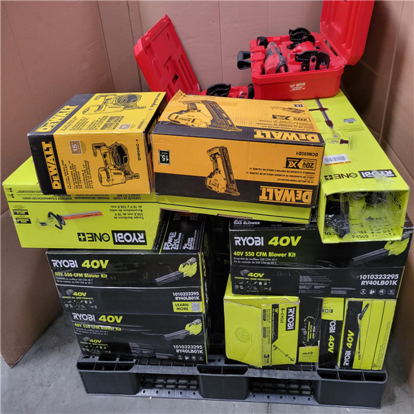 CALIFORNIA AS-IS TOOL PALLET