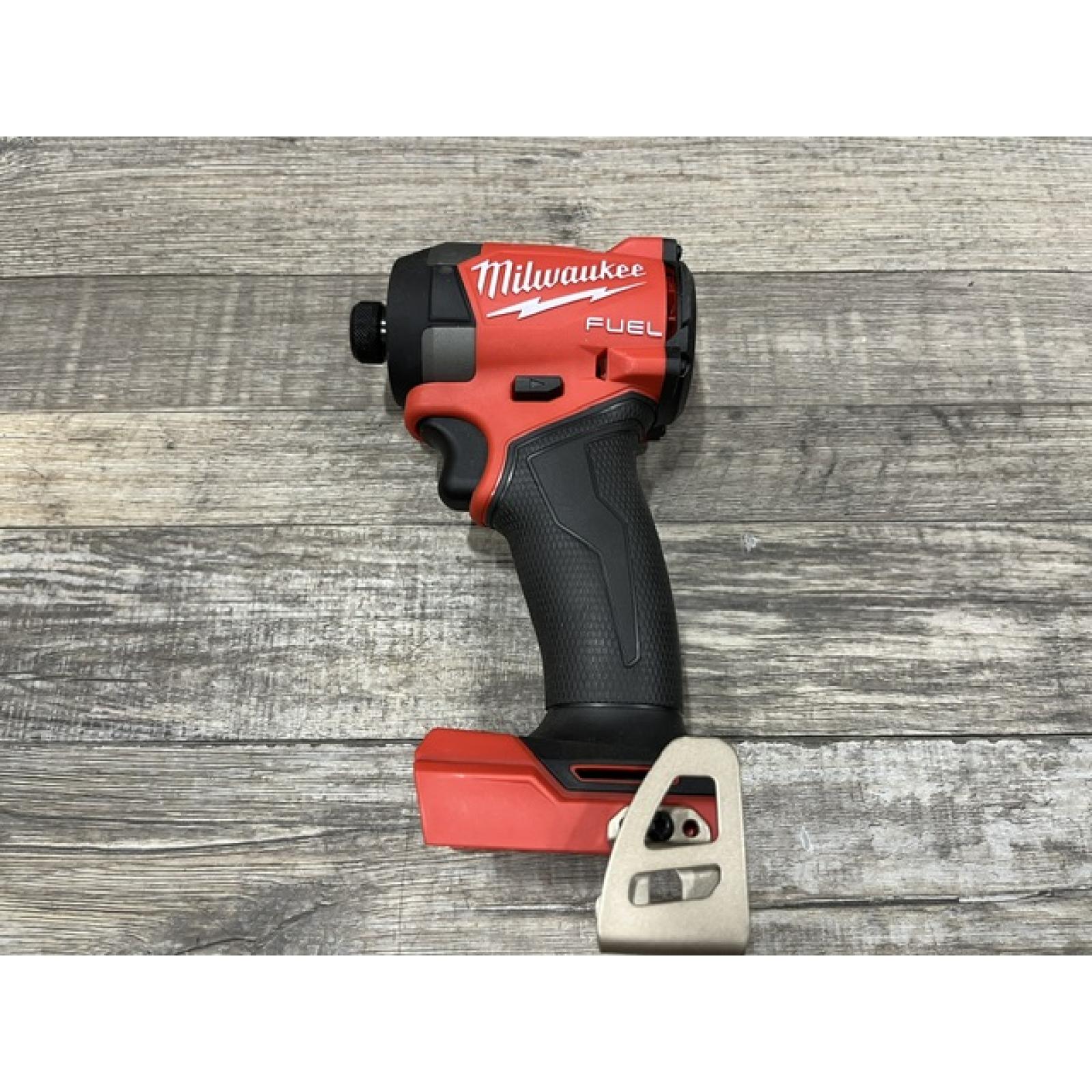 AS-IS Milwaukee FUEL 18V Lithium-Ion Brushless Cordless 1/4 in. Hex Impact Driver (Tool-Only)