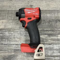 AS-IS Milwaukee FUEL 18V Lithium-Ion Brushless Cordless 1/4 in. Hex Impact Driver (Tool-Only)
