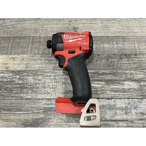 AS-IS Milwaukee FUEL 18V Lithium-Ion Brushless Cordless 1/4 in. Hex Impact Driver (Tool-Only)
