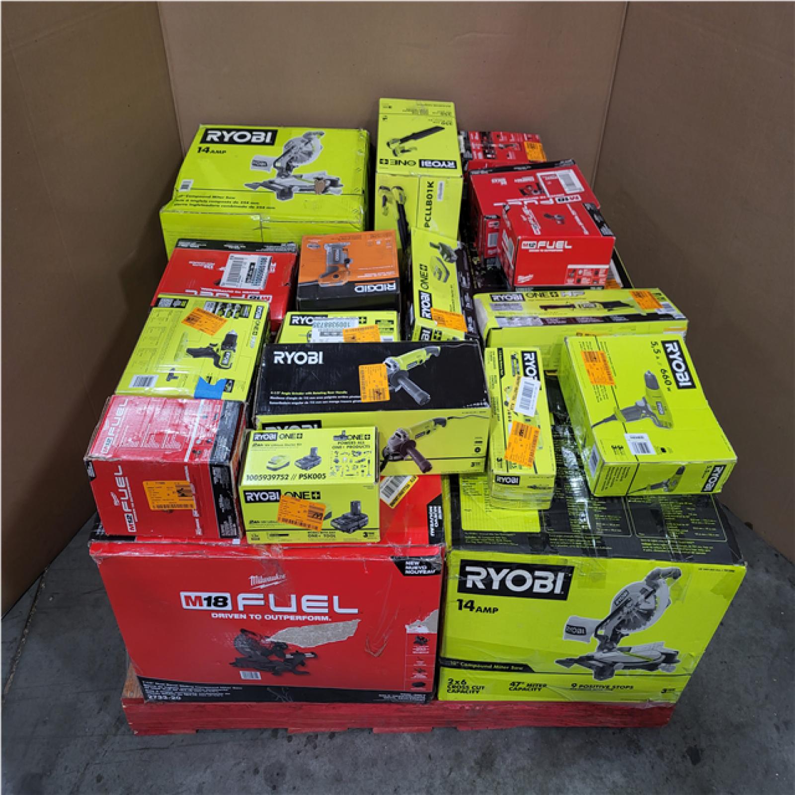 CALIFORNIA AS-IS TOOL PALLET