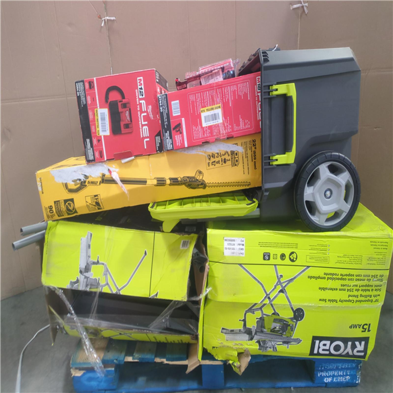 CALIFORNIA AS-IS TOOL PALLET