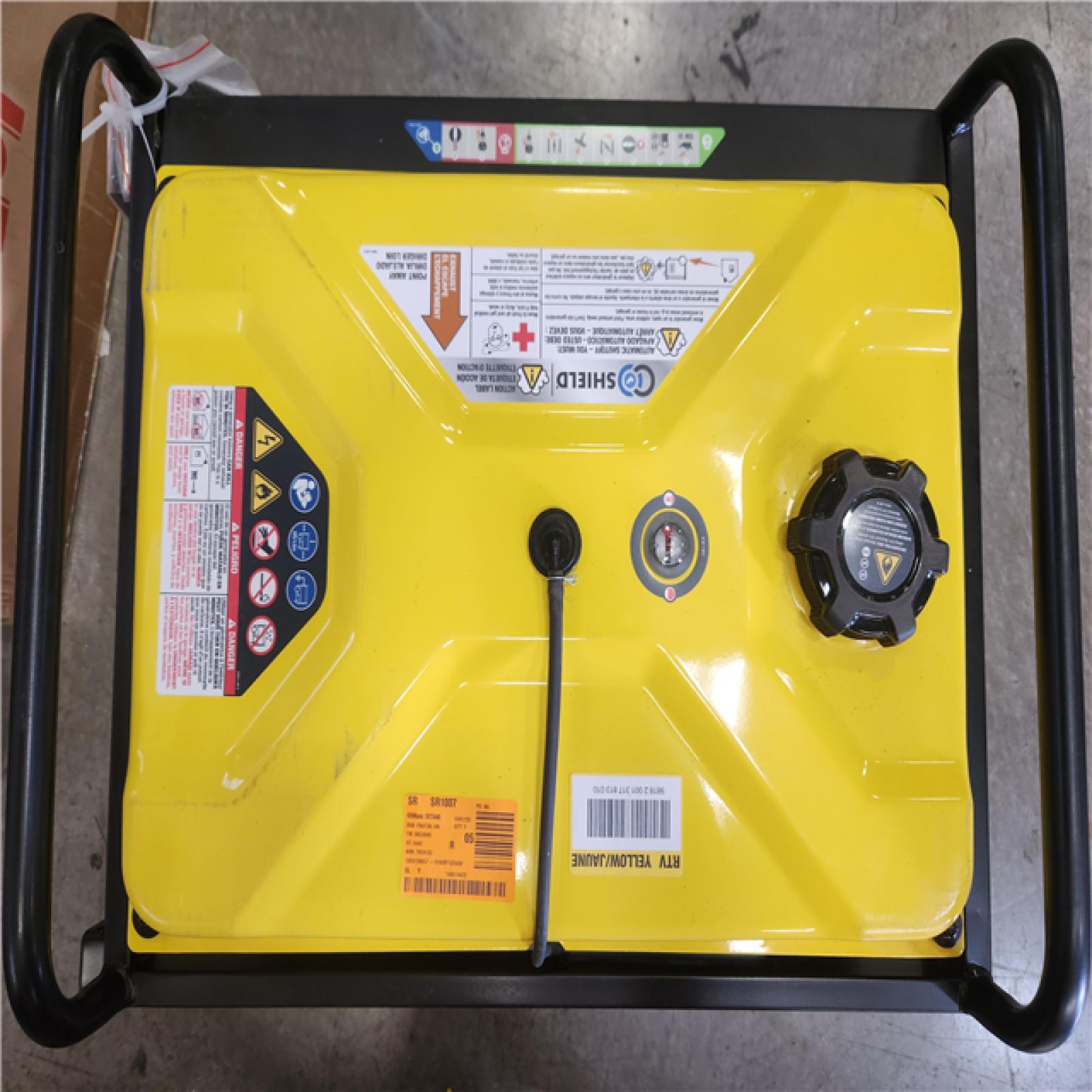 Phoenix NEW Champion Power Equipment 7850/6250-Watt Recoil Start Gasoline and Propane Powered Dual Fuel Portable Generator with CO Shield (No Wheels)