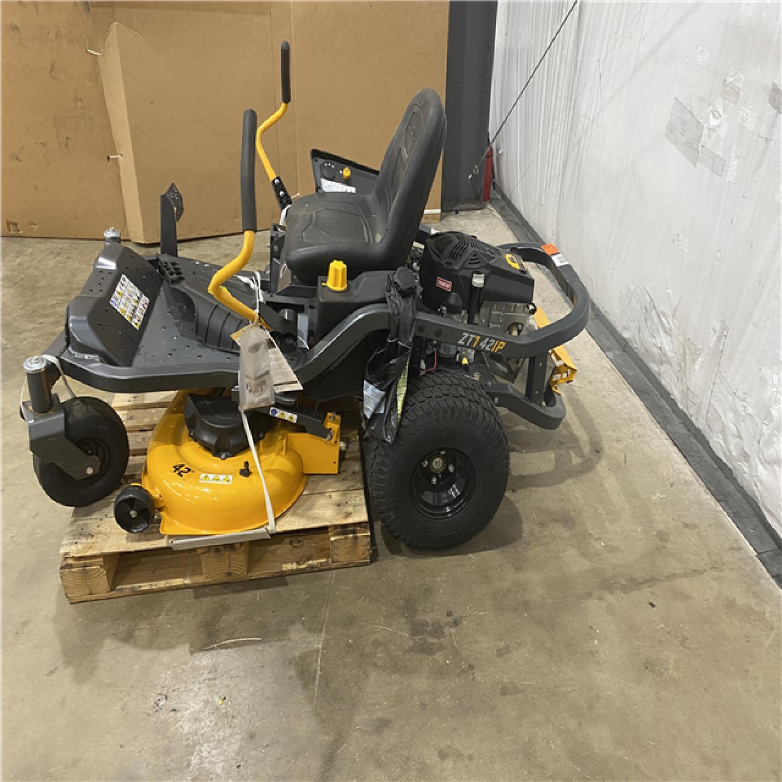 Houston Location AS IS - Cub Cadet ZT1 42E Ultima Lithium Ion 42 Riding Mower
