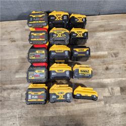 HOUSTON LOCATION - AS-IS DEWALT BATTERY PACK QTY - 15